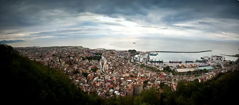 Trabzon from Boztepe hill