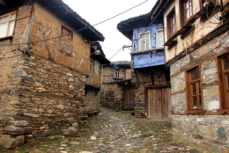 Ottoman houses in Cumalıkızık, Bursa
