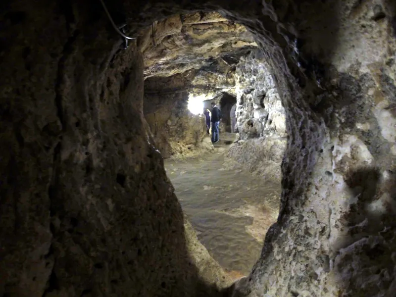 Tunnels in Derinkuyu Underground City