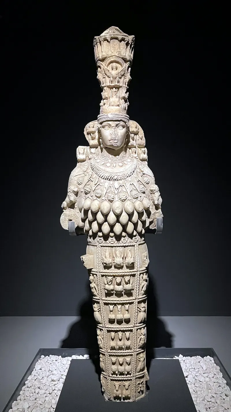 The Artemis statue in the Ephesus Museum, Selçuk