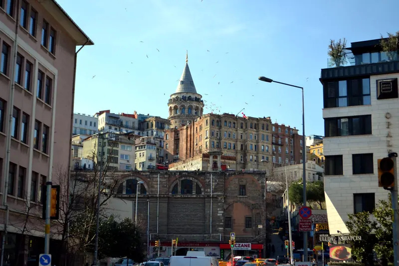 The Galata Tower from Karaköy, Istanbul