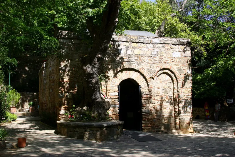 The chapel at the House of the Virgin Mary, Selçuk