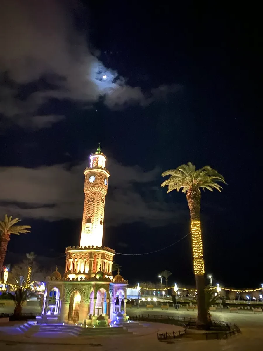 The Izmir Clock Tower at Konak Square