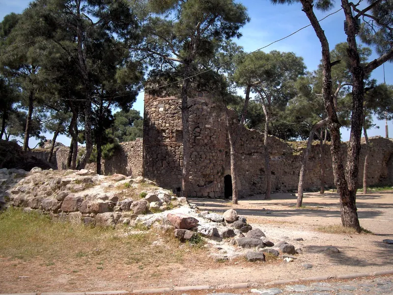 The walls of Kadifekale, Izmir
