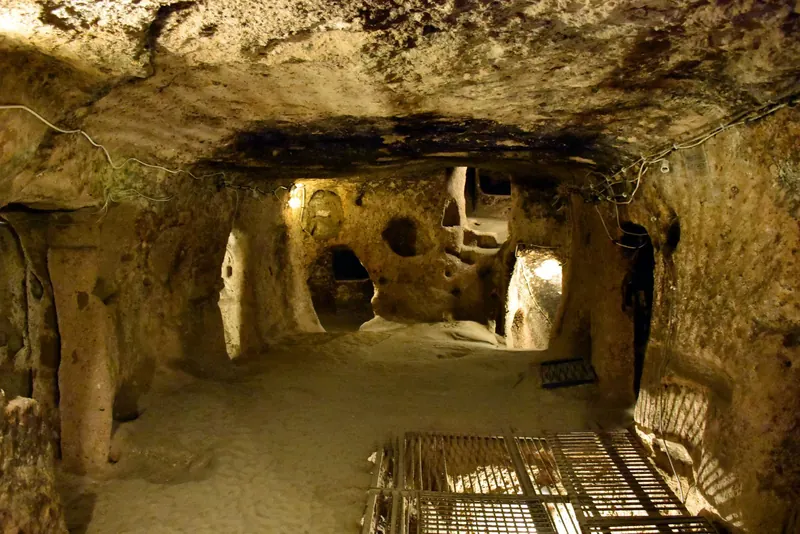 A large room in Kaymaklı Underground City