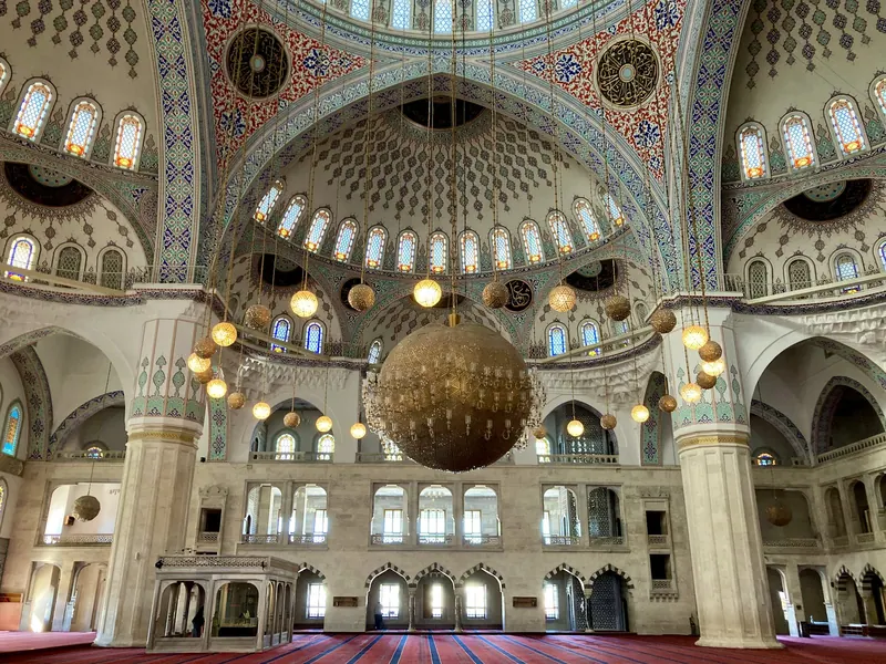 The Kocatepe Mosque, Ankara