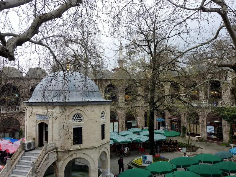 The Koza Han silk bazaar, Bursa