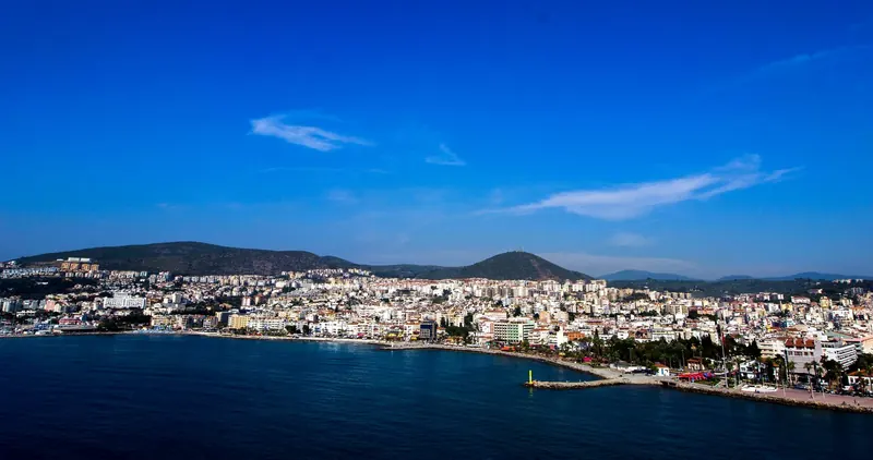 Kuşadası from above