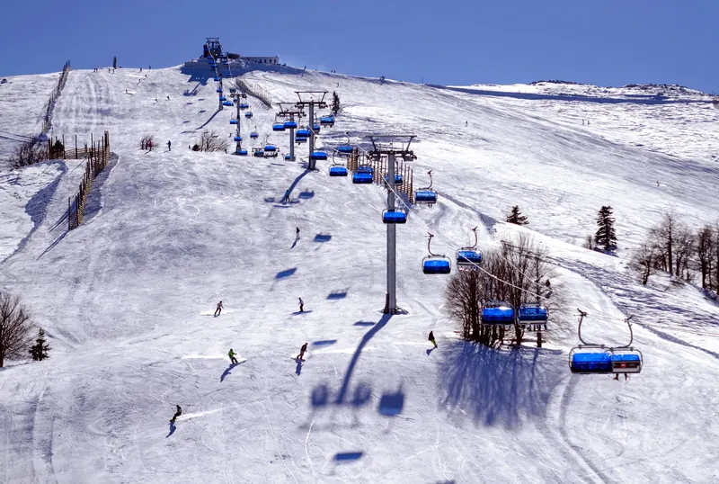 Skiing on Uludağ