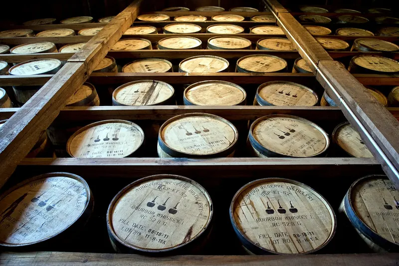 A distillery on the Kentucky Bourbon Trail