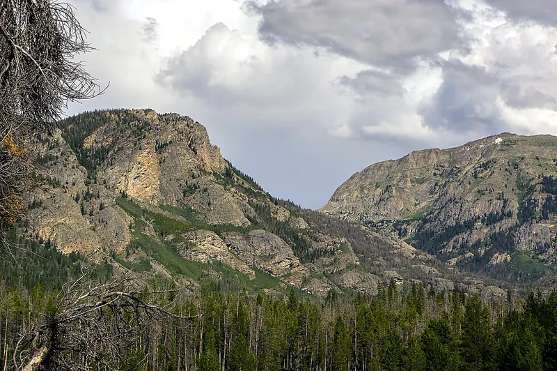The Rockies in Rocky Mountain National Park