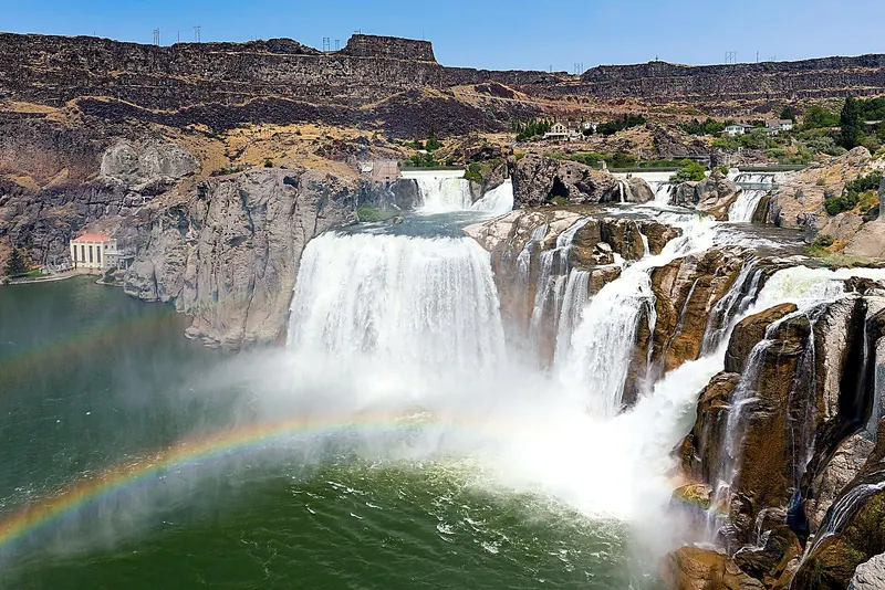 Shoshone Falls on the Snake River