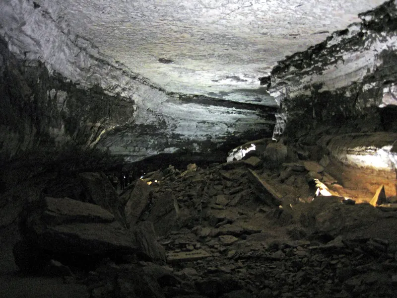 Inside Mammoth Cave, Kentucky
