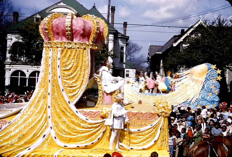 A Mardi Gras parade, New Orleans