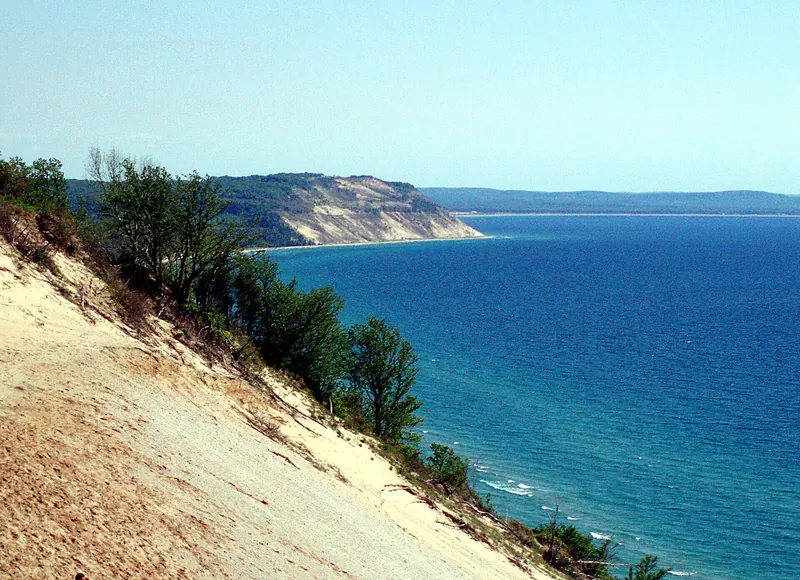 The dunes at Sleeping Bear Dunes National Lakeshore