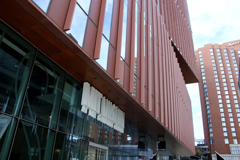 The entrance of the MIT Museum, Cambridge
