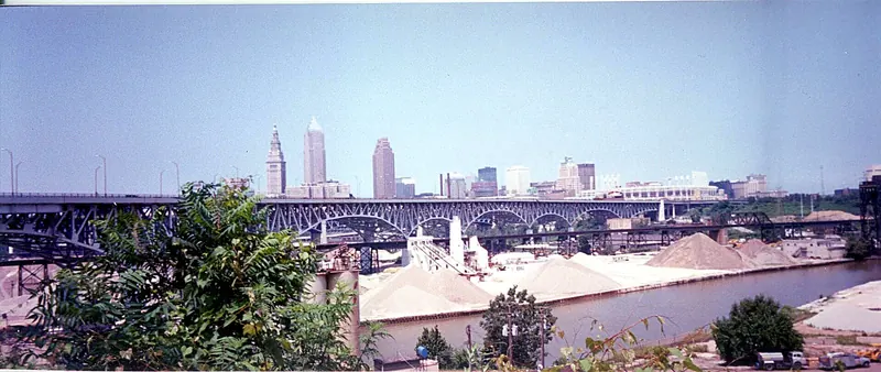 The Cleveland skyline