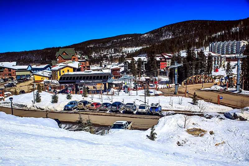 Skiing in the Colorado Rockies
