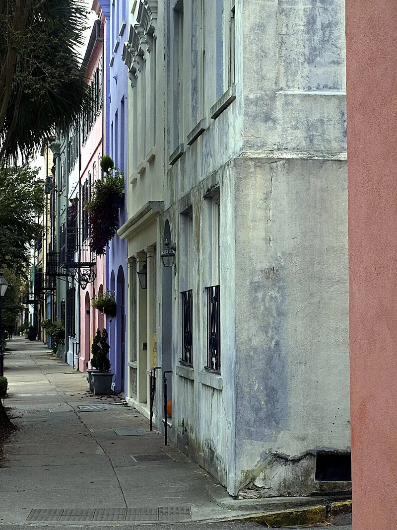 Rainbow Row, Charleston