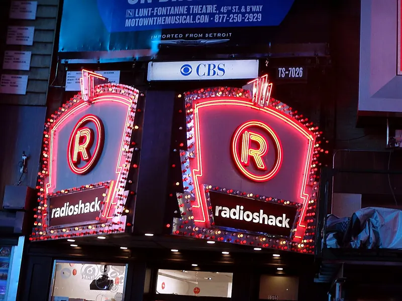 Times Square at night