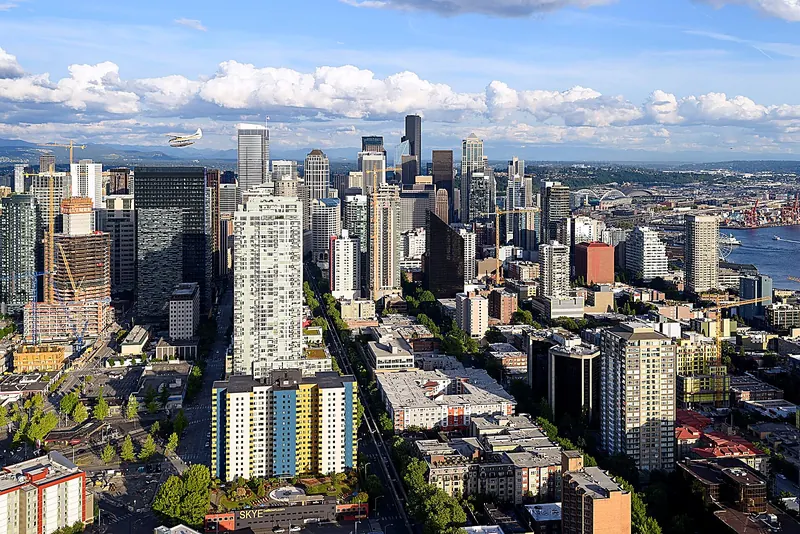 Seattle seen from the Space Needle