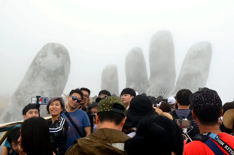 Ba Na Hills and the Golden Bridge, Da Nang