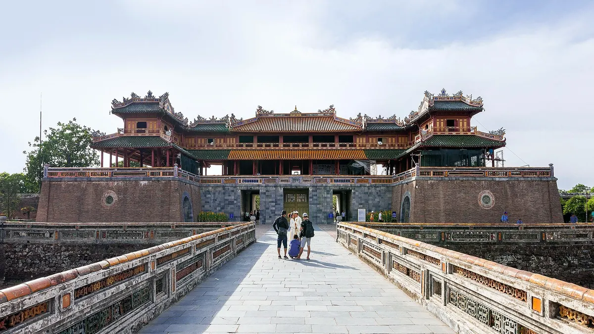 The Meridian Gate of the Imperial City, Hue