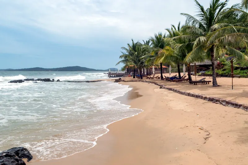 A beach on Phú Quốc